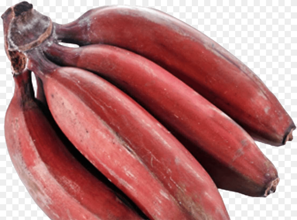 Red Banana Image Food, Fruit, Plant, Produce Free Png Download