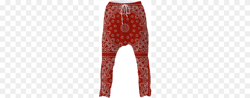 Red Bandana Style Drop Pants 118 Hav A Hank Bandana 20quot X 21quot Maroon W Blackwhite, Pattern Free Transparent Png