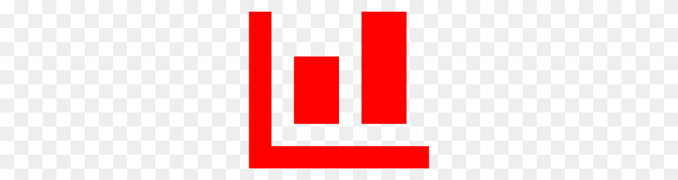 Red Bar Chart Icon Png