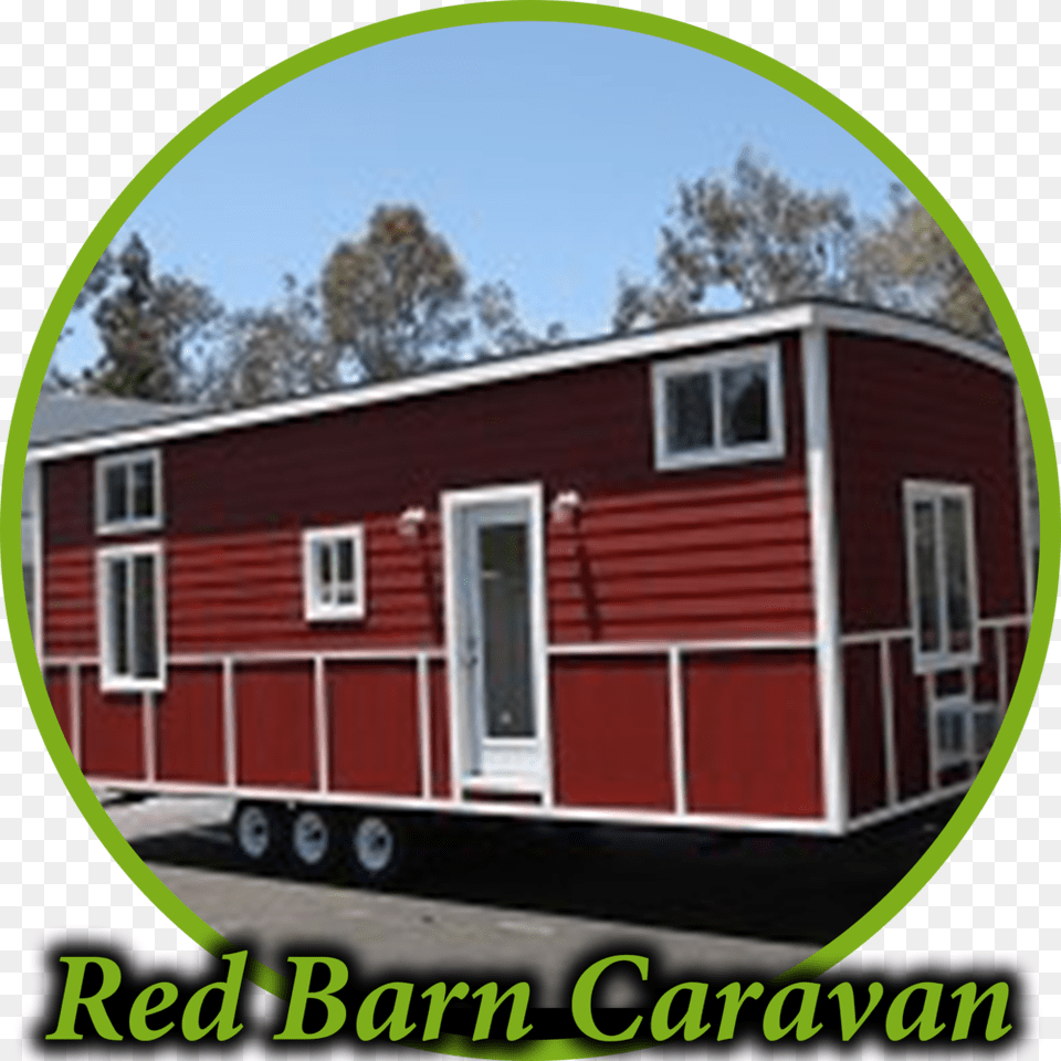 Red Barn Caravan Circle Portable Network Graphics, Architecture, Building, House, Housing Free Png