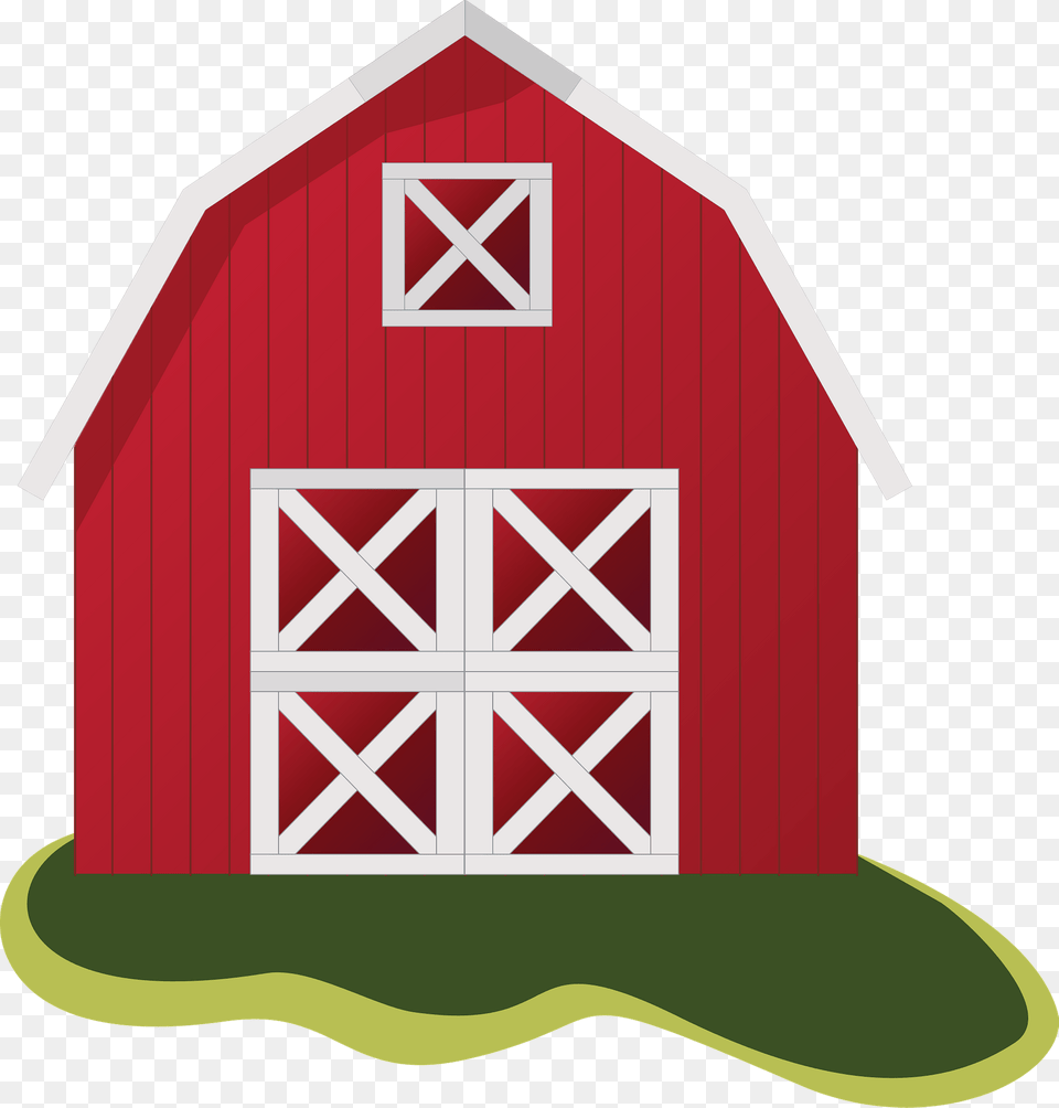 Red Barn Clipart, Architecture, Building, Countryside, Farm Png Image