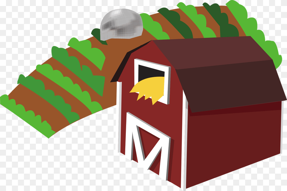 Red Barn Clipart Farm Background, Outdoors, Nature, Countryside, Rural Free Transparent Png