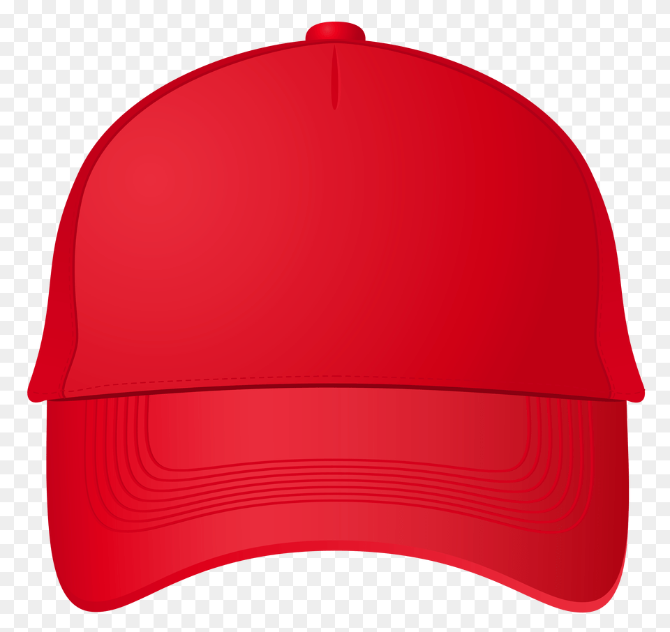 Red Baseball Cap Clipart, Baseball Cap, Clothing, Hat, Swimwear Free Png Download