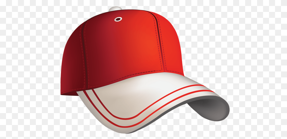 Red Baseball Cap Clipart Gif Veci In Reds, Baseball Cap, Clothing, Hat, Hardhat Free Png Download