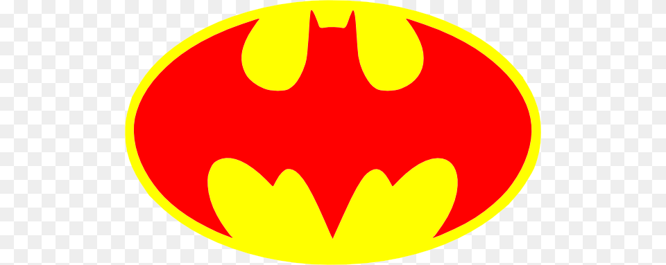 Red Batman Logo Large Size, Symbol, Batman Logo, Disk Free Png