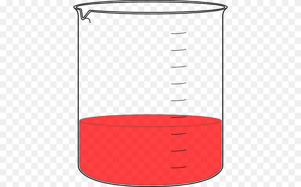 Red Beaker Science Clip Art, Cup, Jar, Cylinder Free Png