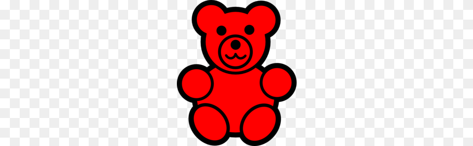 Red Bear Clip Art, Teddy Bear, Toy, Dynamite, Weapon Free Png Download