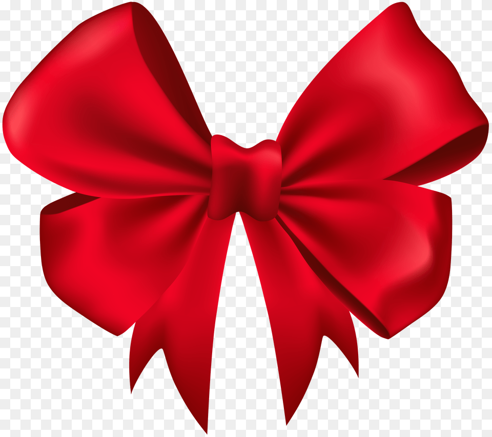 Red Beautiful Bow Clip Art Free Png Download