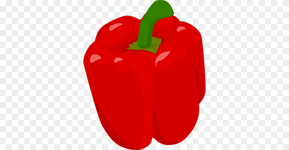 Red Bell Pepper, Bell Pepper, Food, Plant, Produce Png Image