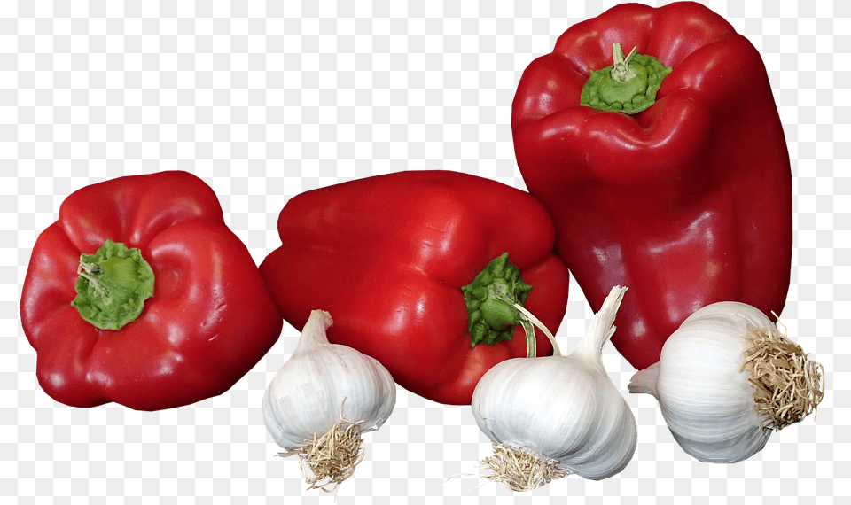 Red Bell Pepper, Food, Produce, Bell Pepper, Plant Png Image