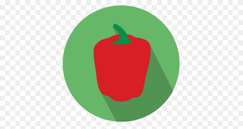 Red Bell Pepper Icon, Bell Pepper, Food, Plant, Produce Free Png Download