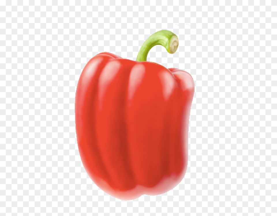 Red Bell Pepper Red Bell Pepper, Bell Pepper, Food, Plant, Produce Free Png Download