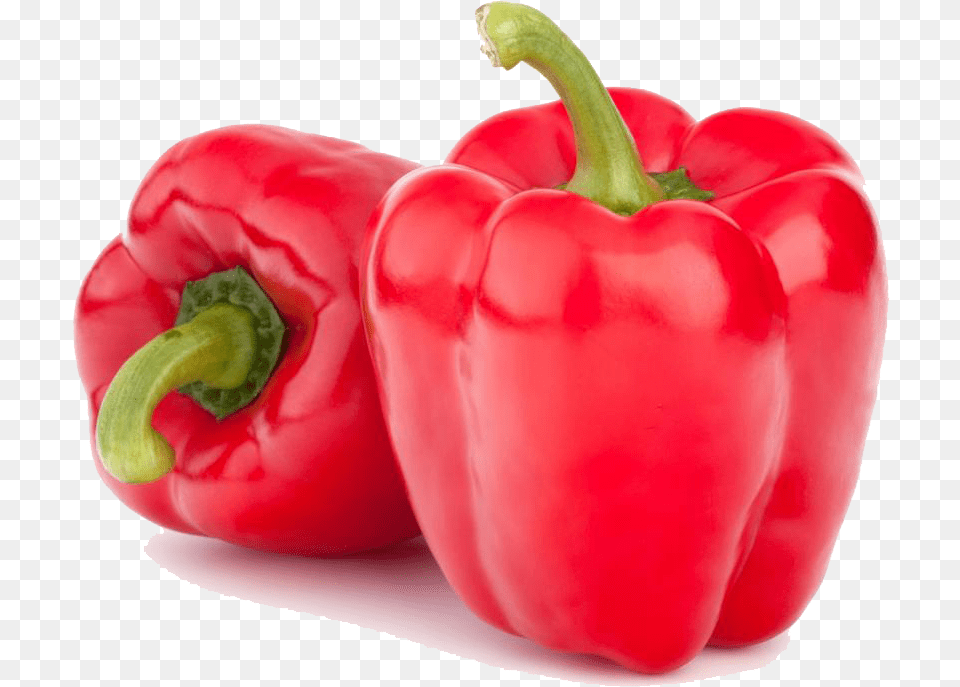 Red Bell Pepper Red Bell Pepper, Bell Pepper, Food, Plant, Produce Png