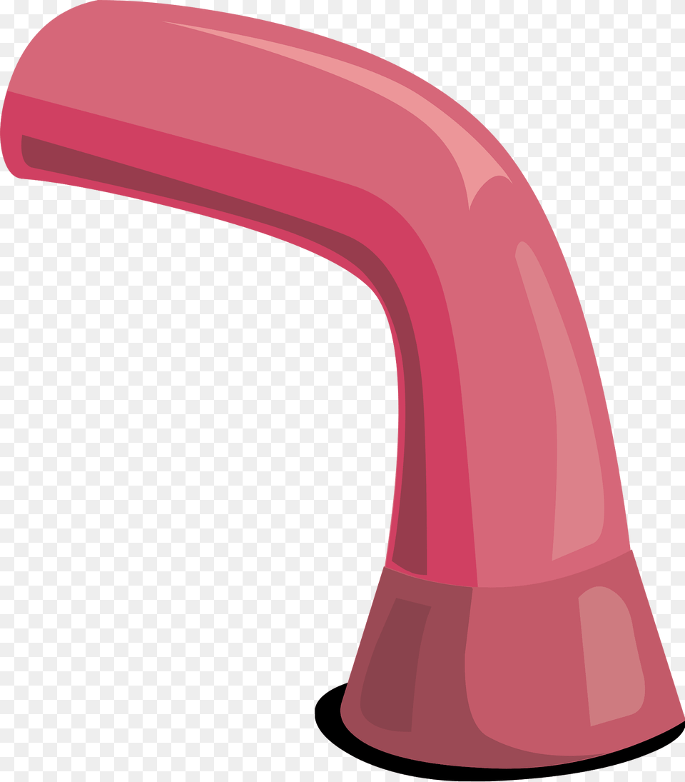 Red Bent Pipe Clipart, Sink, Sink Faucet, Tap Png Image