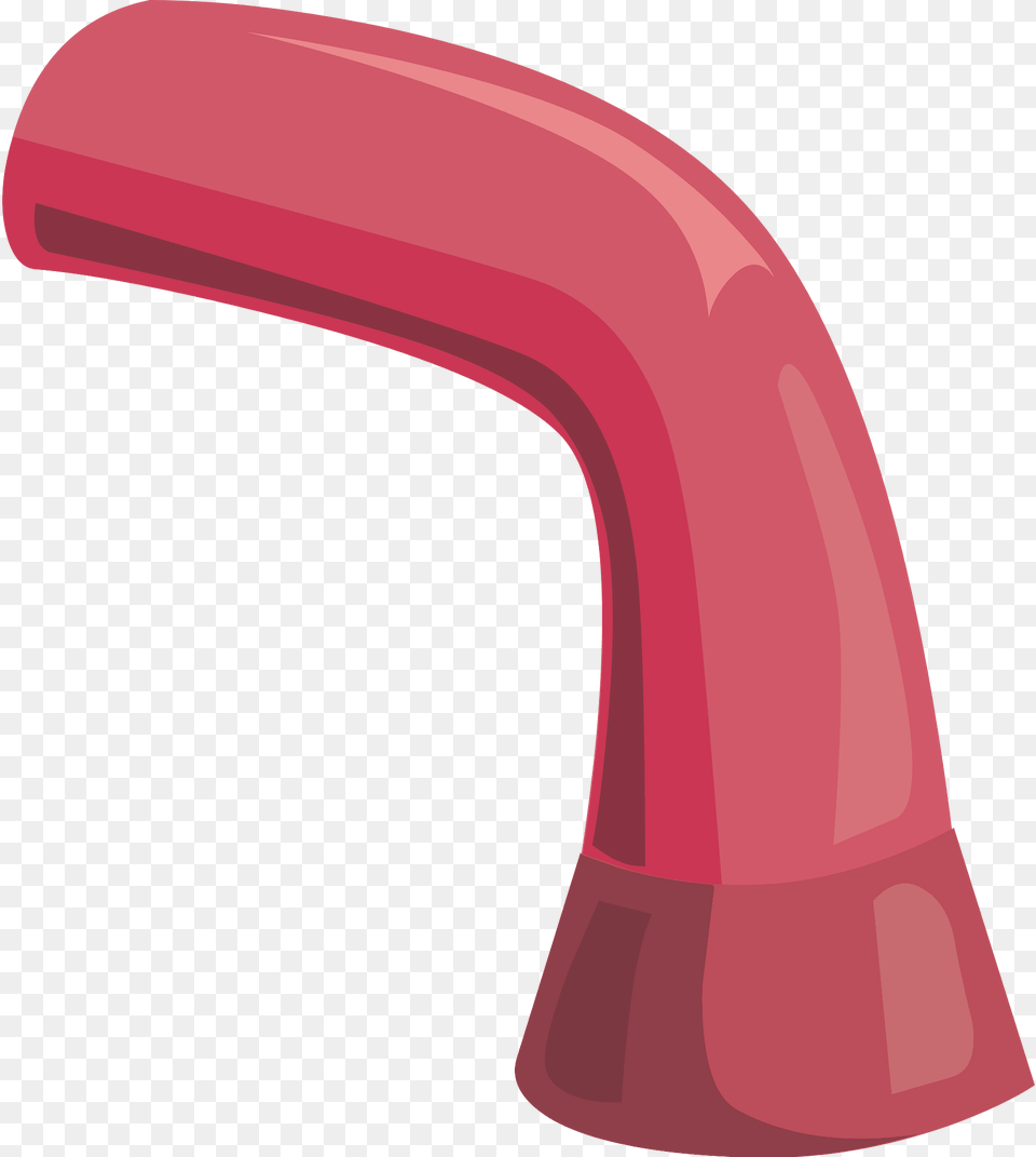 Red Bent Pipe Clipart, Sink, Sink Faucet, Tap Png