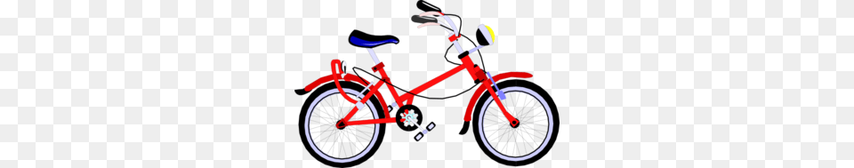 Red Bicycle Clip Art, Transportation, Vehicle Free Png