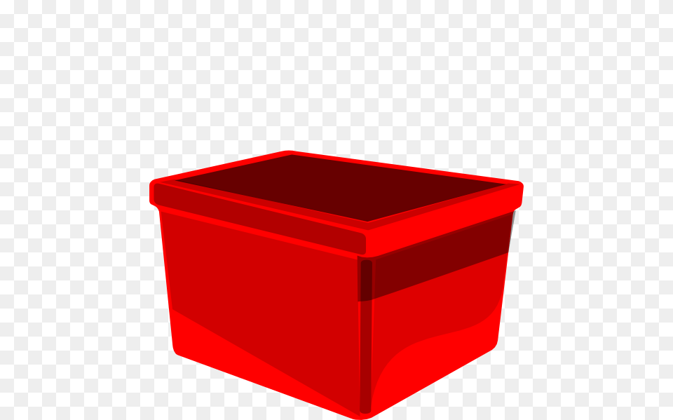 Red Bin Clip Art, Plastic, Box, Basket, Mailbox Free Png