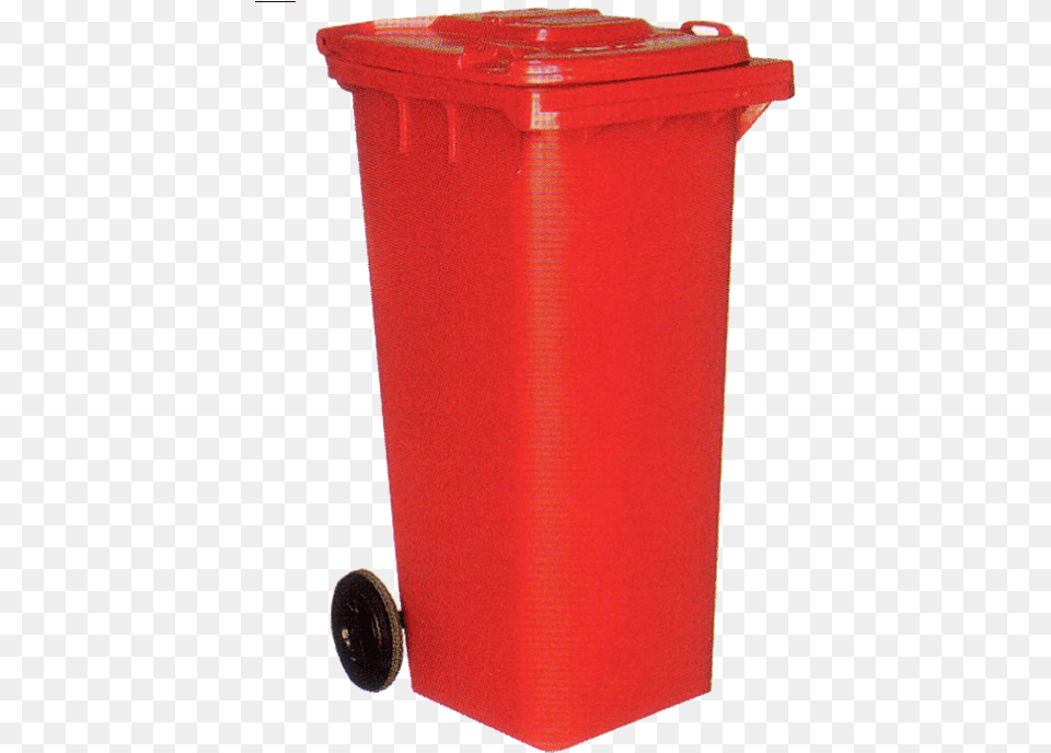 Red Bin Plastic, Mailbox, Tin, Can, Trash Can Png Image