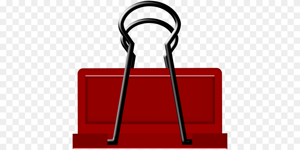 Red Binder Clip Art, Furniture, Bar Stool Png