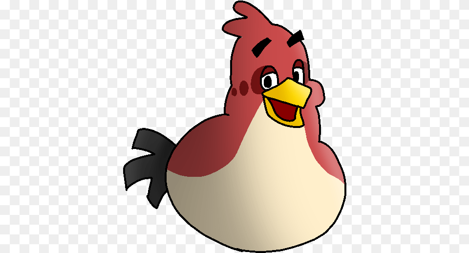 Red Bird From Angry Birds By Ethanb2 Soft, Animal, Beak, Baby, Person Free Png Download