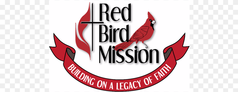 Red Bird Mission Logo, Animal, Cardinal Png Image