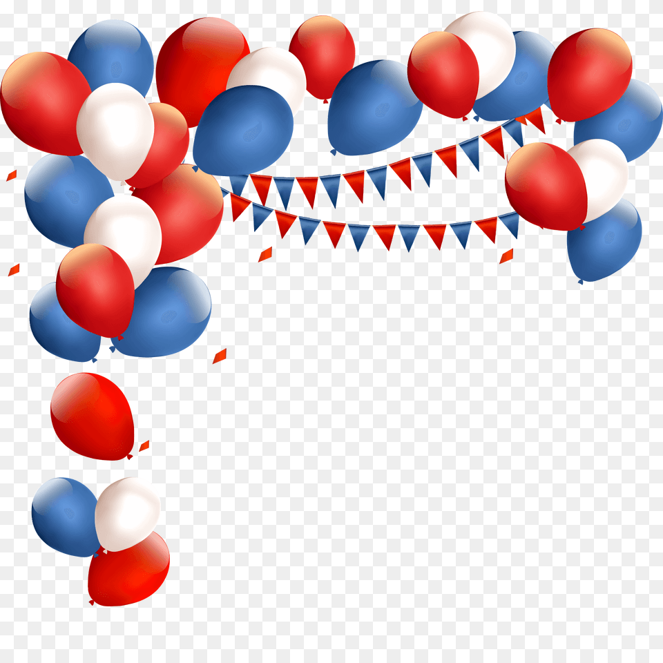 Red Birthday Balloons Clipart Full Size Clipart Transparent Balloon Frame Free Png
