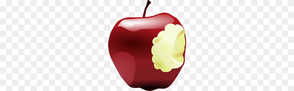 Red Bitten Apple Clip Arts For Web, Food, Fruit, Plant, Produce Free Png