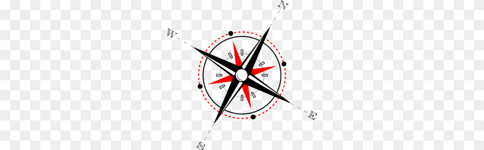 Red Black Compass Clip Art For Web Png