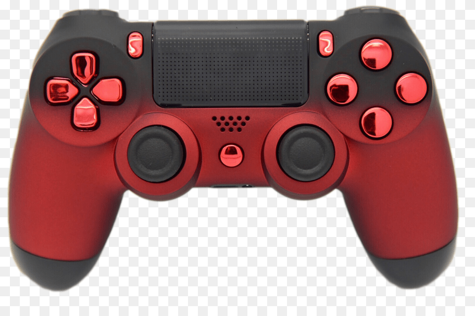 Red Black Fade Soft Touch Custom Controller, Electronics, Camera, Joystick Png Image