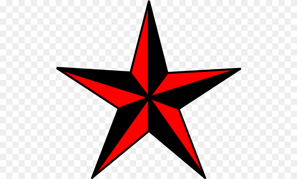 Red Black Stars Red Nautical Star, Star Symbol, Symbol Free Transparent Png