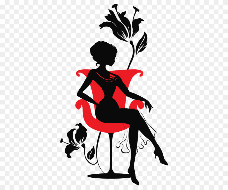 Red Black White House Of Beccaria Red, Dancing, Leisure Activities, Person, Silhouette Png Image