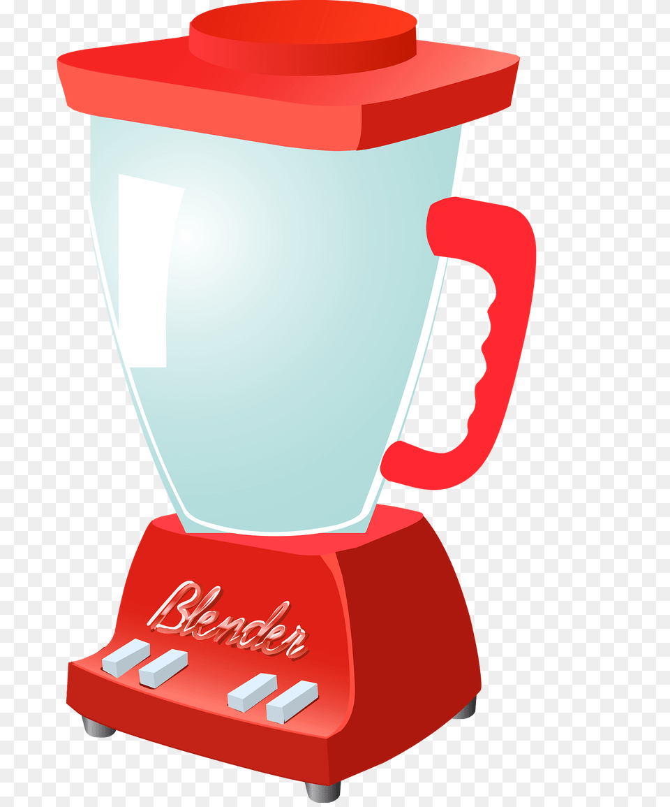 Red Blender Clipart, Appliance, Device, Electrical Device, Mixer Free Png Download