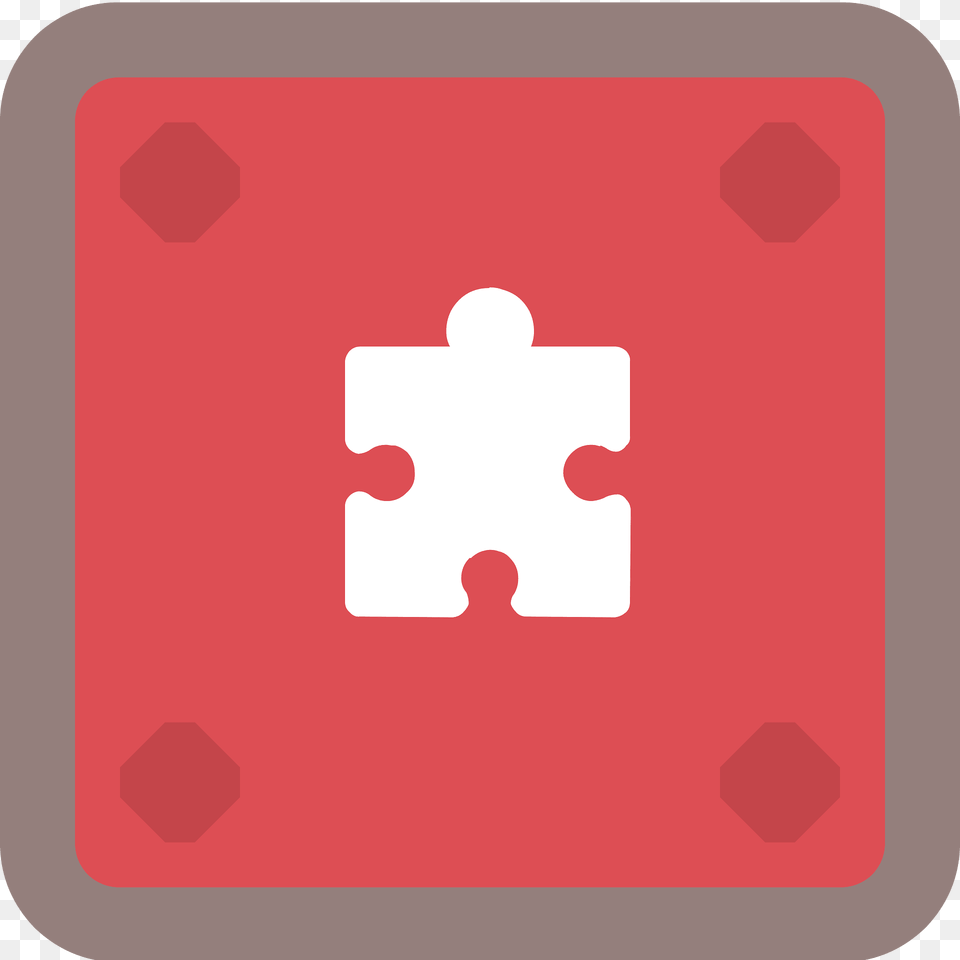 Red Block 08 Puzzle Clipart, Game, First Aid Png Image