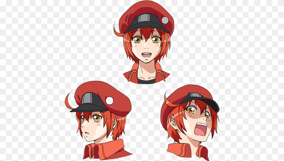 Red Blood Cell Wig, Publication, Book, Comics, Adult Free Png Download