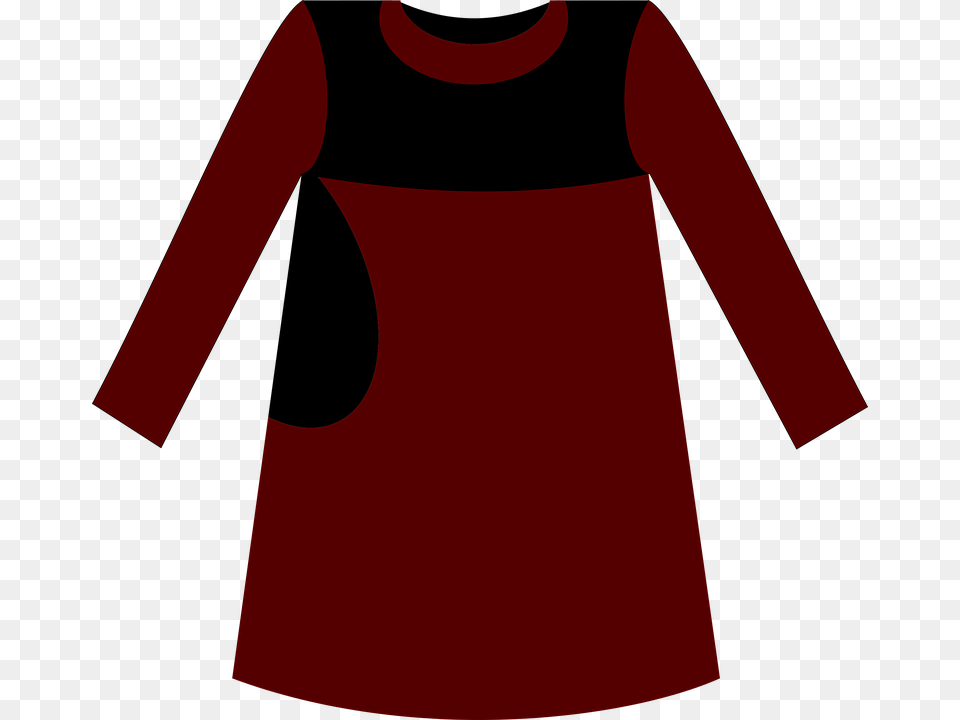 Red Blouse Dress Muslim Fashion Day Dress, Clothing, Long Sleeve, Sleeve Png
