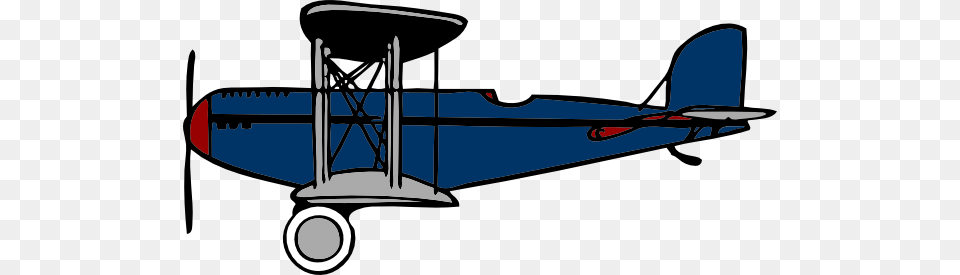 Red Blue Biplane Clip Art Vector, Aircraft, Transportation, Vehicle, Airplane Free Png