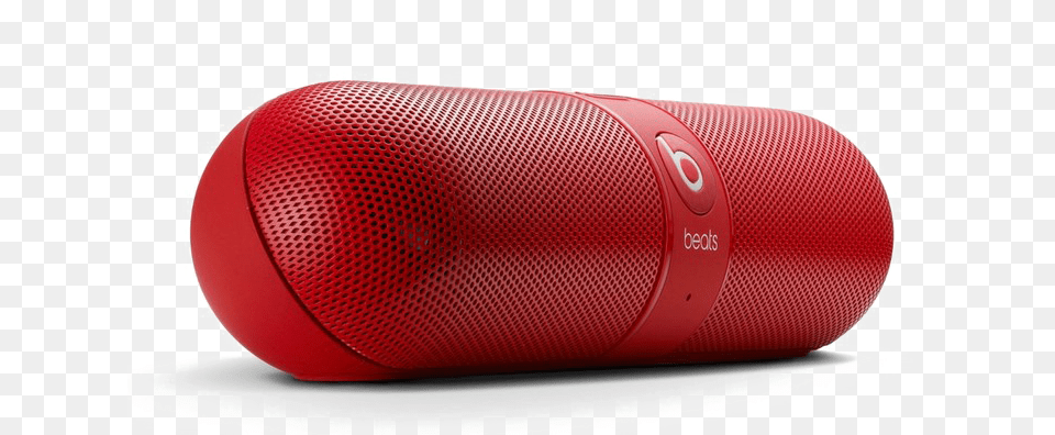 Red Bluetooth Speaker Beats Pill Red, Electronics, Stereo Free Png Download