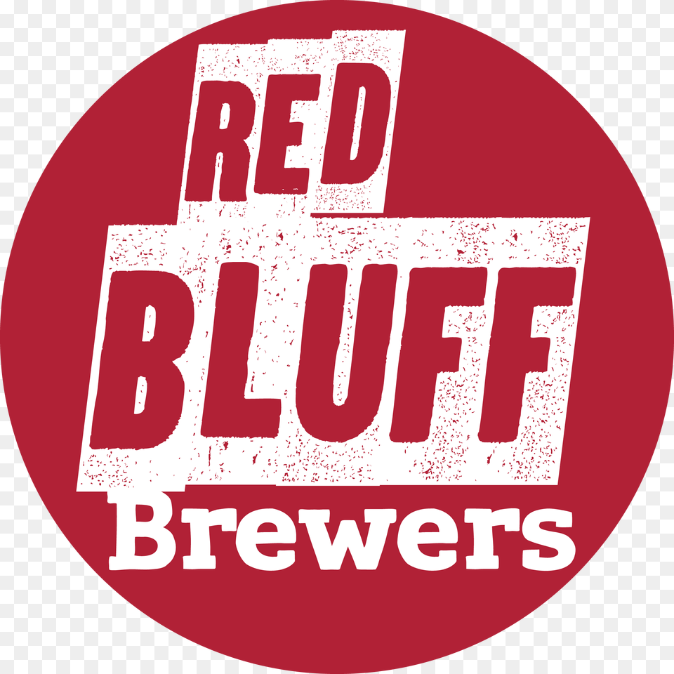 Red Bluff Brewers Logo Circle, Sticker, Disk Png Image