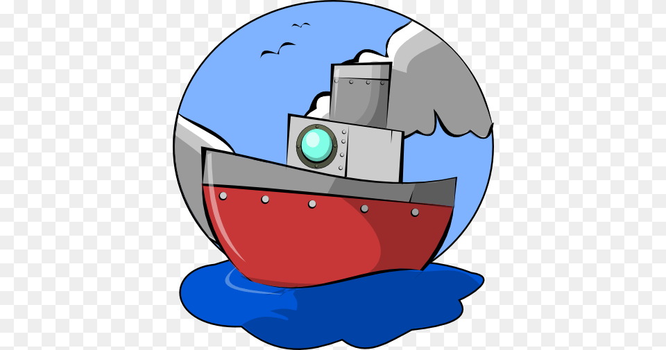 Red Boat Cliparts, Disk Png