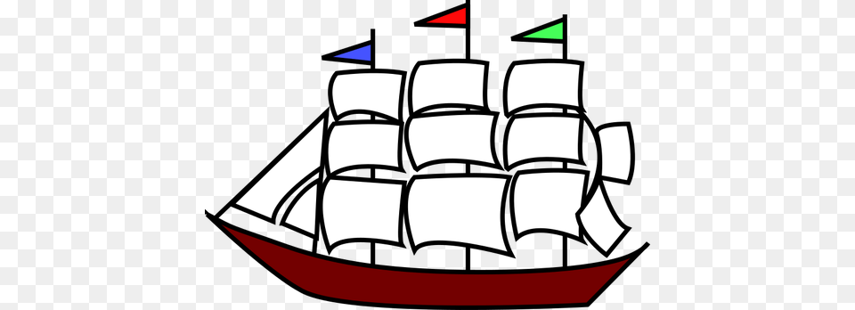 Red Boat Symbol, Sailboat, Transportation, Vehicle Free Transparent Png