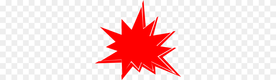 Red Bomb Clipart, Leaf, Plant, Symbol, Logo Png