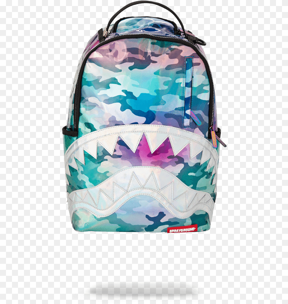 Red Book Bag Emoji Sprayground Hologram Shark Backpack, Accessories, Handbag Free Png