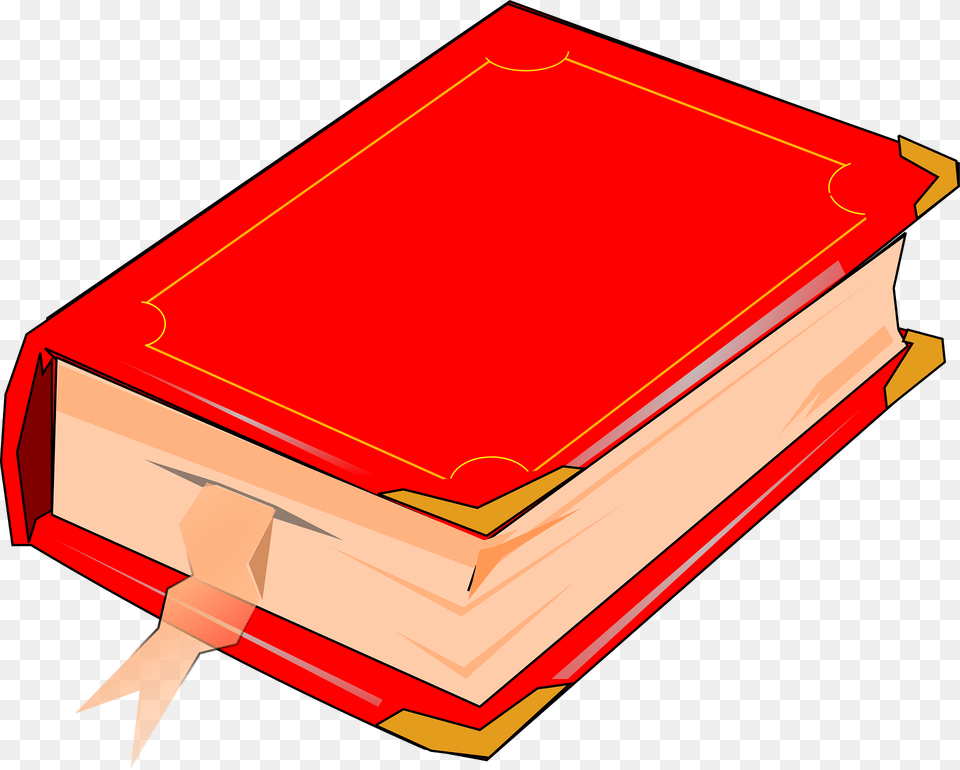Red Book With Bookmark Clipart, Publication, Dynamite, Weapon Free Png