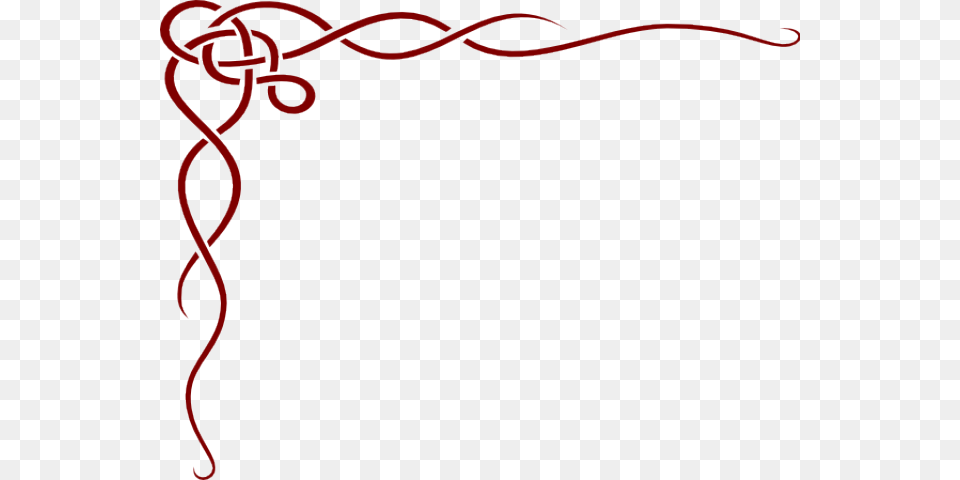 Red Border Designs, Knot Png Image