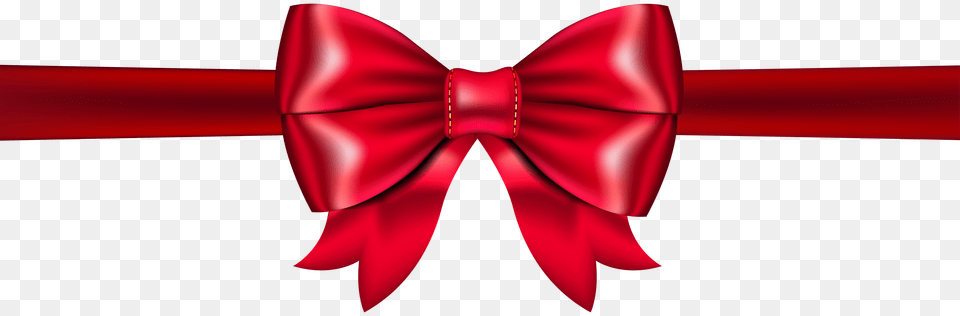 Red Bow Clip, Accessories, Formal Wear, Tie, Bow Tie Png Image