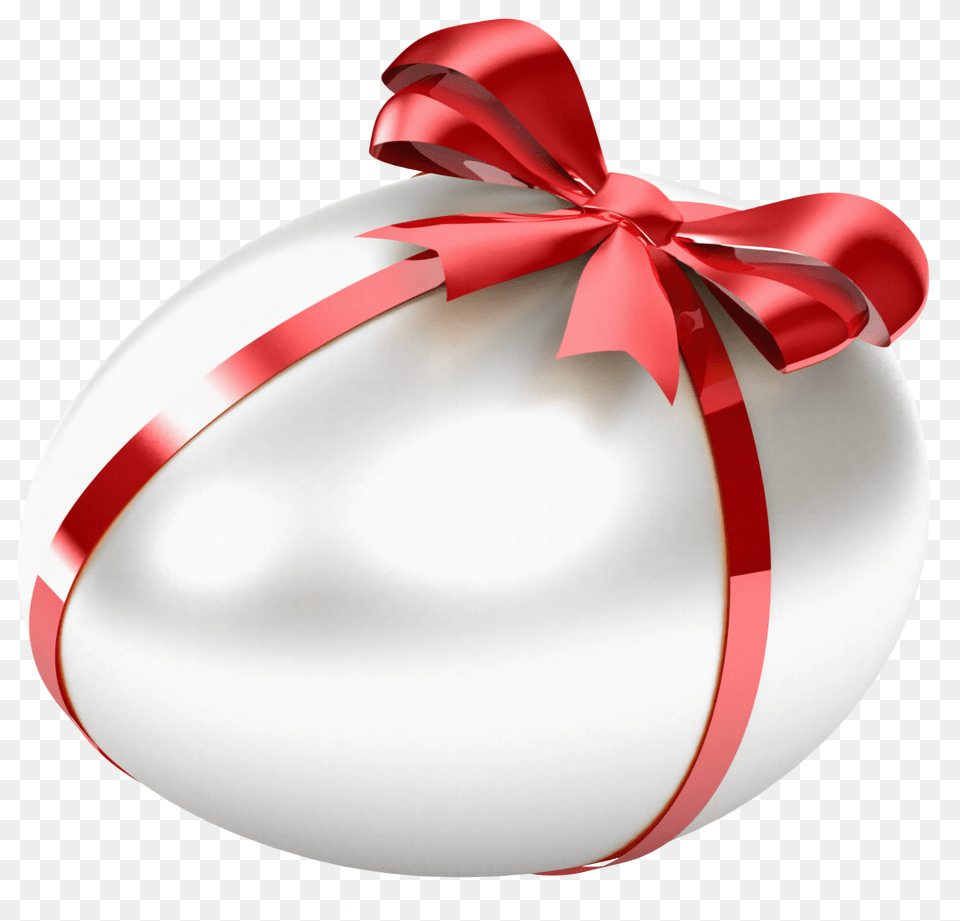 Red Bow Clipart Egg, Food Free Transparent Png