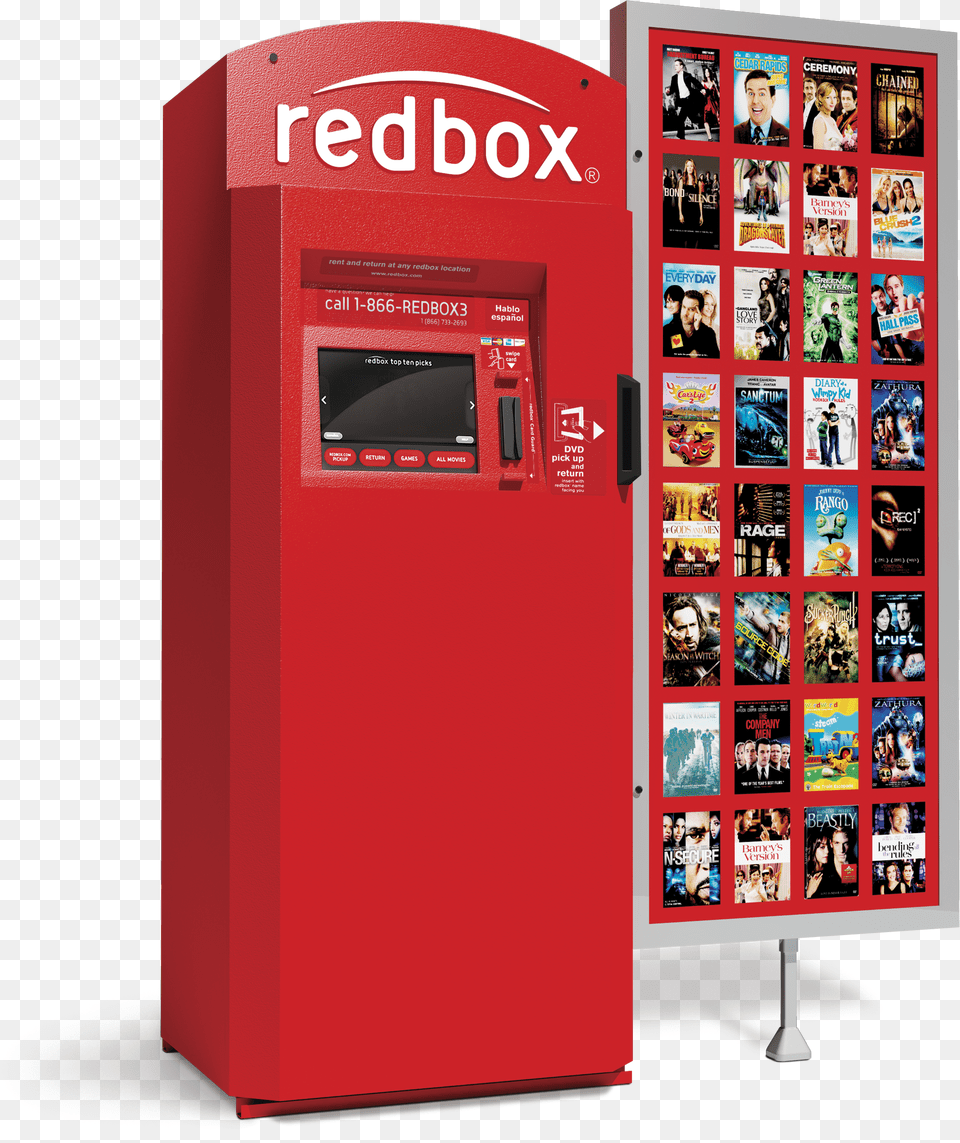 Red Box Movie Rental, Light Png Image