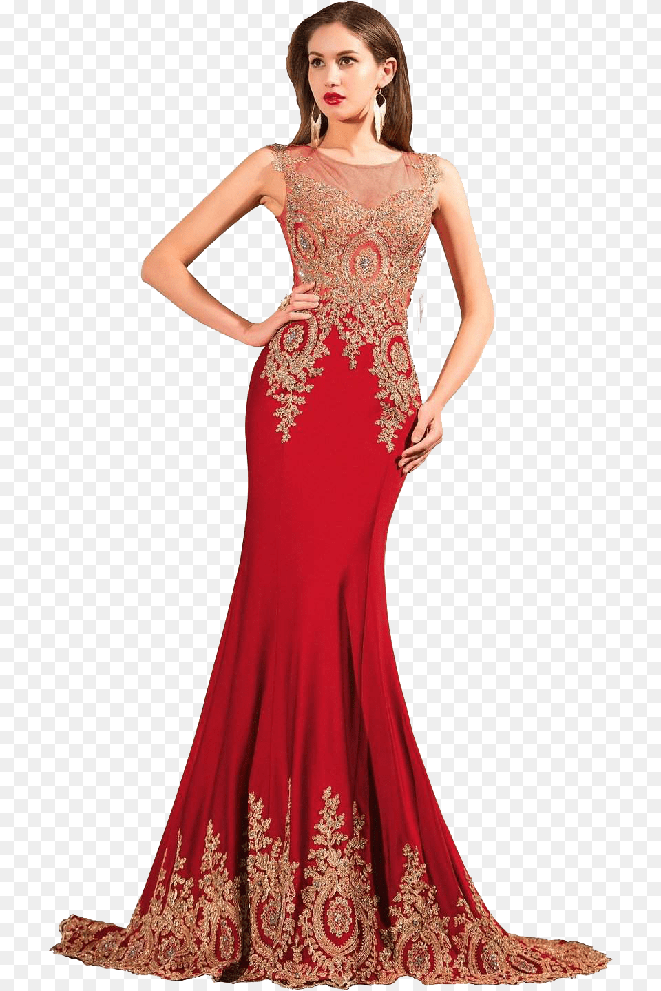Red Bridal Gowns Background Wedding Red Dresses For Women, Wedding Gown, Clothing, Dress, Evening Dress Free Png Download