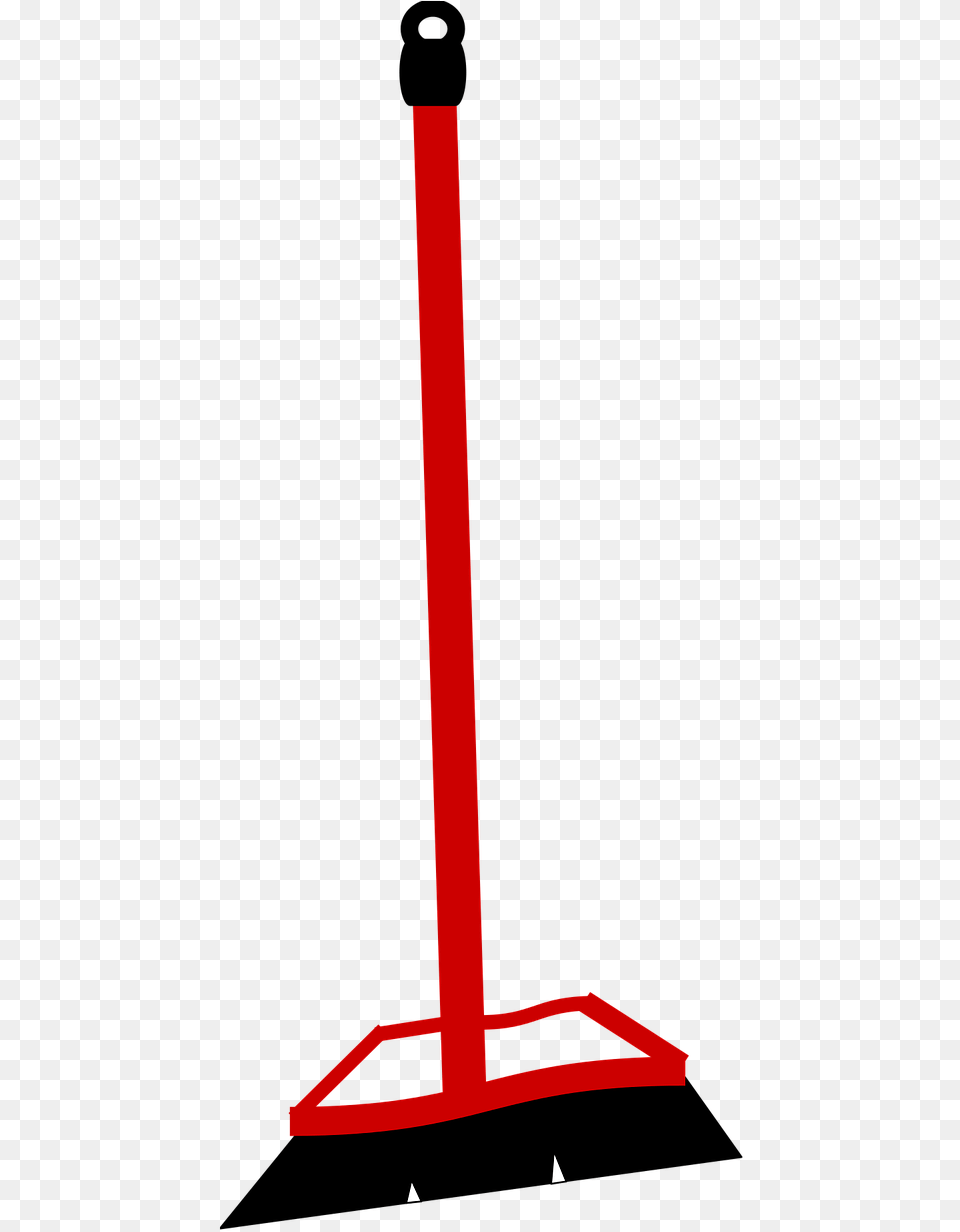 Red Broom Png Image