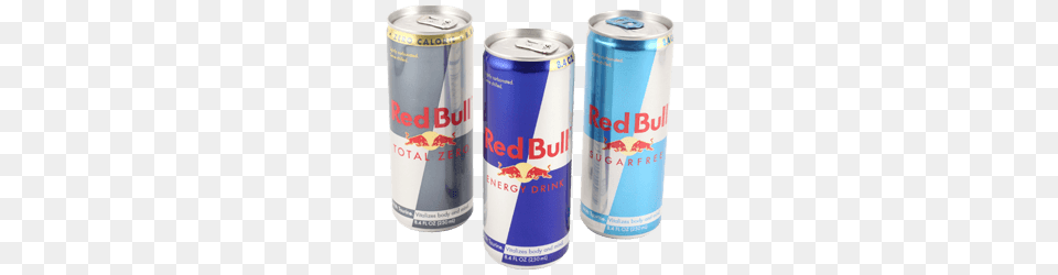 Red Bull 3 Cans, Can, Tin Png Image